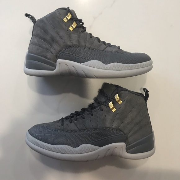 Mens Jordan 12 Retro Dark Grey Size 8 - Picture 3 of 8
